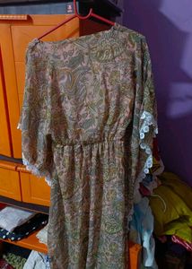 Paisley Print Kaftan Dress in 320 rs