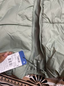 Light Green Puffer Jacket