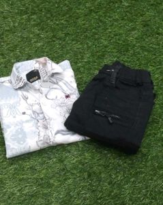 Kids Shirt&jogger Pant Set