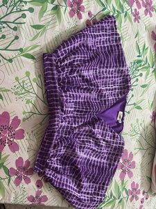 Purple Patterned Top