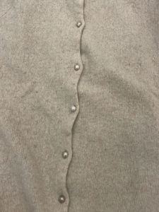 Ladies Cardigan, Small Size, Cream Color