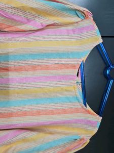 Striped Pastel Blouse