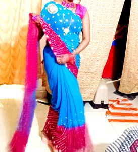 New Only Showing  Wear  This Saree Beautiful