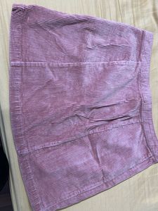 Corduroy/ Suede Skirt