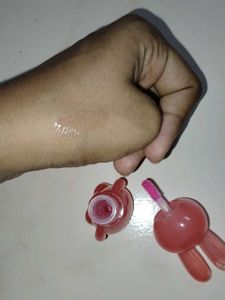 Cute Bunny Lipgloss with Keychain