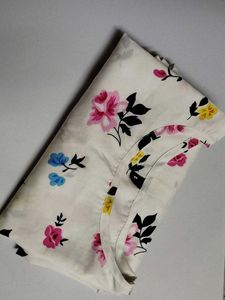 Vintage Floral Print Top