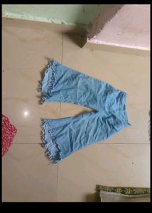 Denim Two-Piece Set