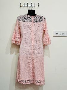 Flash Sale-Pastel Pink A-Line Dress