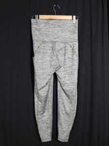 Women Melange Grey Color Active Wear Pant