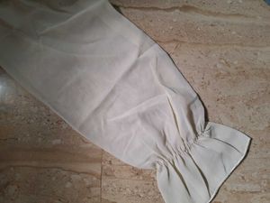 White And Denim Dress