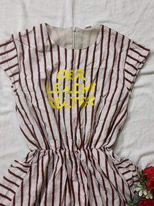 Stripped Dress
