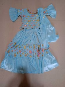 Girls Lehenga Choli Set