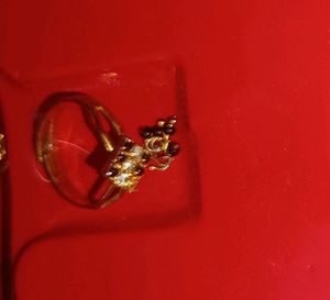 Mangalsutra With Ring And Earrings