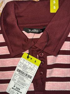 Striped Studiofit Polo T-Shirt