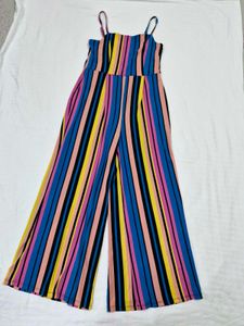 Striped Jumpsuit