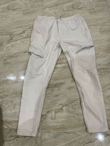 Casual Beige Pants