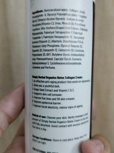 Simply Herbal Botox Cream