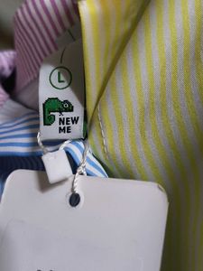 Striped Patchwork Shirt