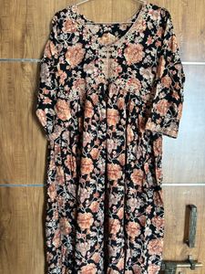 Aliyacut Kurti With Mirror Work