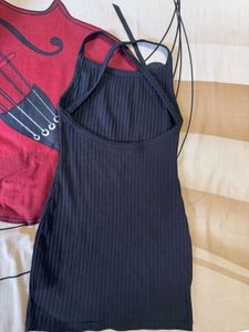 Black Backless Dress