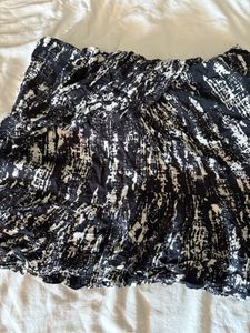 Beautiful Black And White Skirt