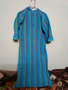Collar Kurti Multicolored