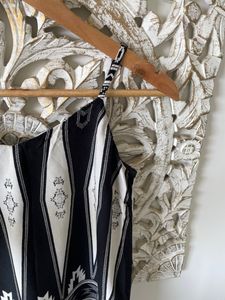 Black And White Vero Moda Top