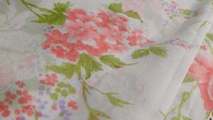 Floral Print Saree without blouse