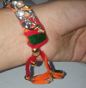 Orange Beautiful Soft Bracelet