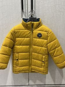 H&M Yellow very warm and cozy Puffer Jacket