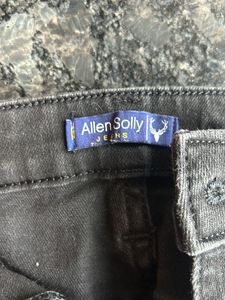 Black Allen Solly Jeans