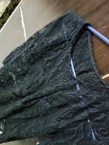 Black Net top