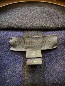 burberry  Patterned Wool shrug