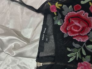 Floral Embroidered Cami Top