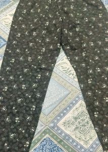 Floral Print Wide Leg Pants