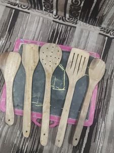 Wooden Cooking Utensil Set