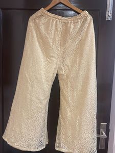 Golden Lace Pallazo