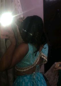 Blue Lehenga Choli Set