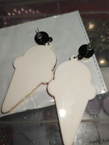Ice Cream Shape Quirky Earings