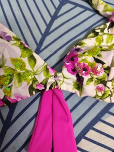 Floral Bikini Top