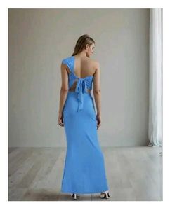Elegant One-Shoulder Maxi Dress