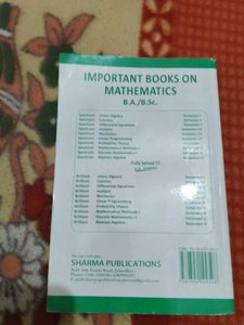 Abstract Algebra - Spectrum 2022-23