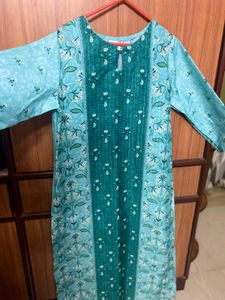 Floral Print Kurta