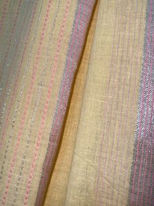 AURELIA Yellow Cotton Dupatta