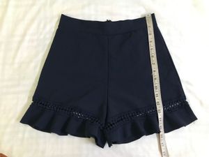 Highwaisted navy Blue Shorts Waist 26-28