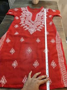 Red Kurta