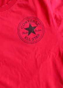 Red Converse T-Shirt