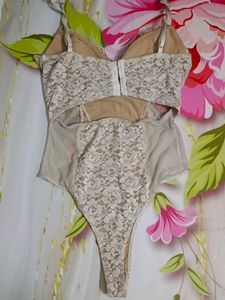 (1091)Lace Bodysuit