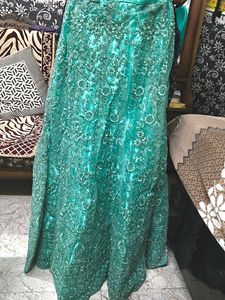 Lehenga And Choli With Net Dupatta