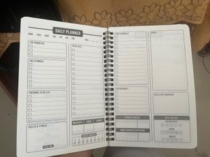 Floral Daily Planner